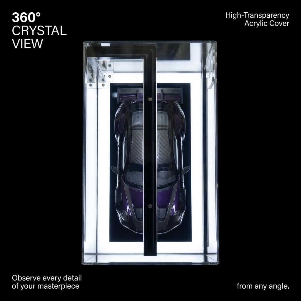 1:18 LED Display Case for Porsche Car Models
